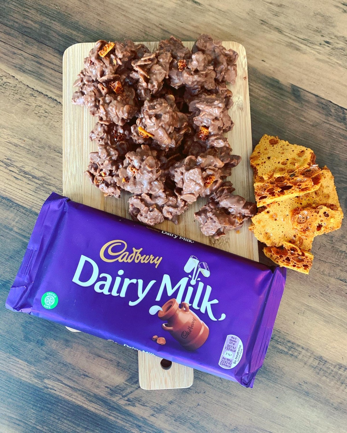 Homemade Crunchie Rocks